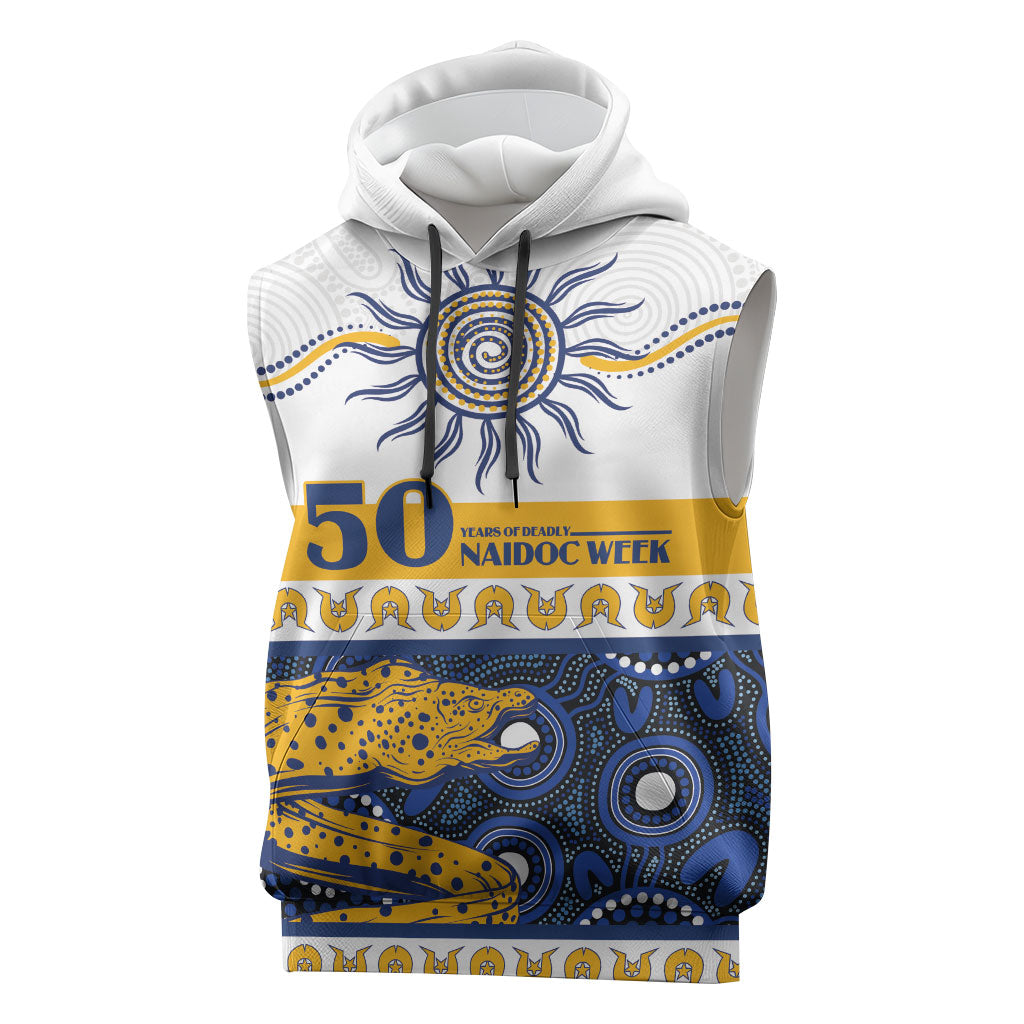 Eels NAIDOC Week Personalised Sleeveless Hoodie Aboriginal Torres Strait Islanders Vibe
