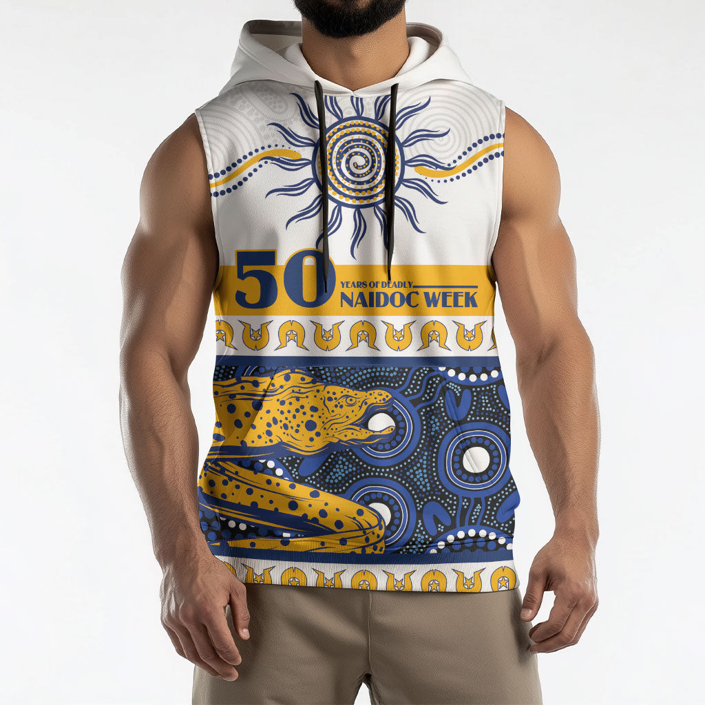 Eels NAIDOC Week Personalised Sleeveless Hoodie Aboriginal Torres Strait Islanders Vibe