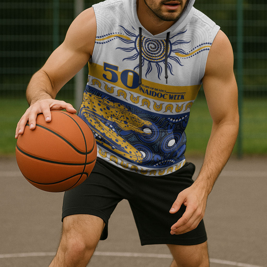 Eels NAIDOC Week Personalised Sleeveless Hoodie Aboriginal Torres Strait Islanders Vibe