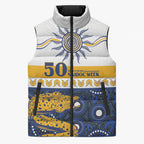 Eels NAIDOC Week Personalised Sleeveless Puffer Jacket Aboriginal Torres Strait Islanders Vibe