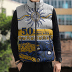 Eels NAIDOC Week Personalised Sleeveless Puffer Jacket Aboriginal Torres Strait Islanders Vibe