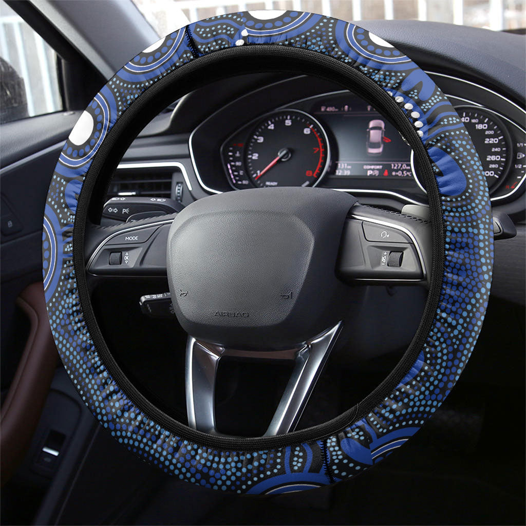 Eels NAIDOC Week Steering Wheel Cover Aboriginal Torres Strait Islanders Vibe