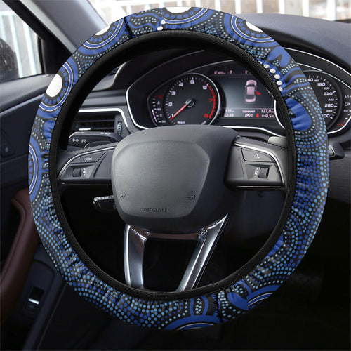 Eels NAIDOC Week Steering Wheel Cover Aboriginal Torres Strait Islanders Vibe