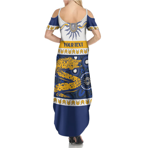 Eels NAIDOC Week Personalised Summer Maxi Dress Aboriginal Torres Strait Islanders Vibe