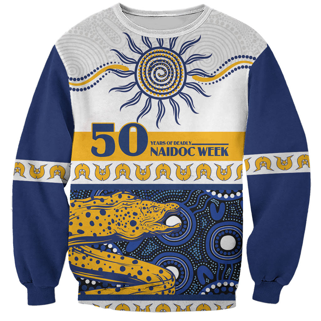 Eels NAIDOC Week Personalised Sweatshirt Aboriginal Torres Strait Islanders Vibe