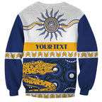 Eels NAIDOC Week Personalised Sweatshirt Aboriginal Torres Strait Islanders Vibe