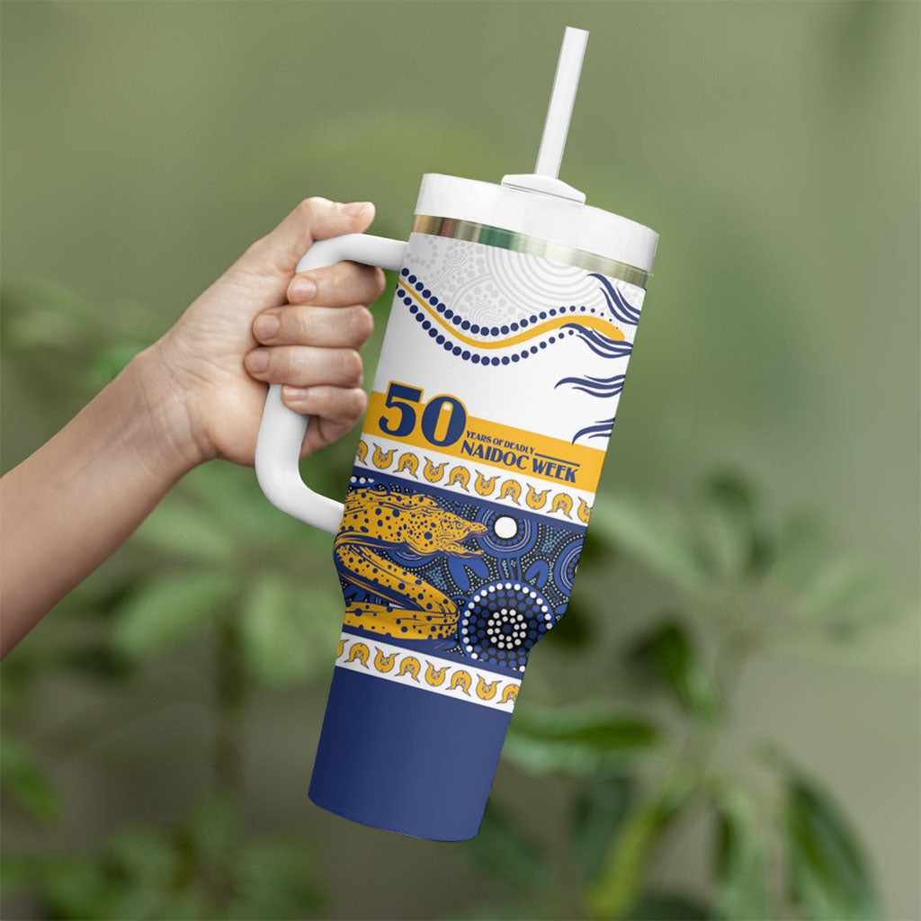 Eels NAIDOC Week Personalised Tumbler With Handle Aboriginal Torres Strait Islanders Vibe