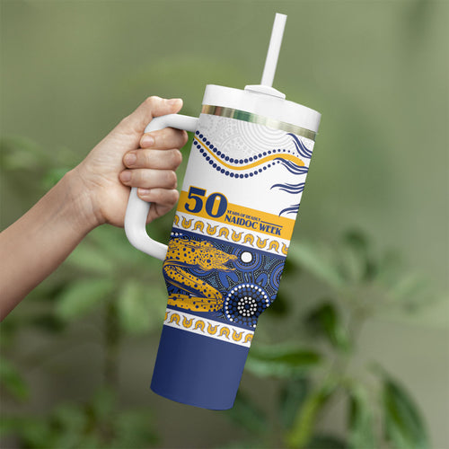 Eels NAIDOC Week Personalised Tumbler With Handle Aboriginal Torres Strait Islanders Vibe