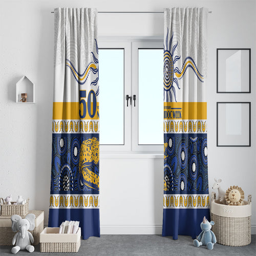 Eels NAIDOC Week Window Curtain Aboriginal Torres Strait Islanders Vibe