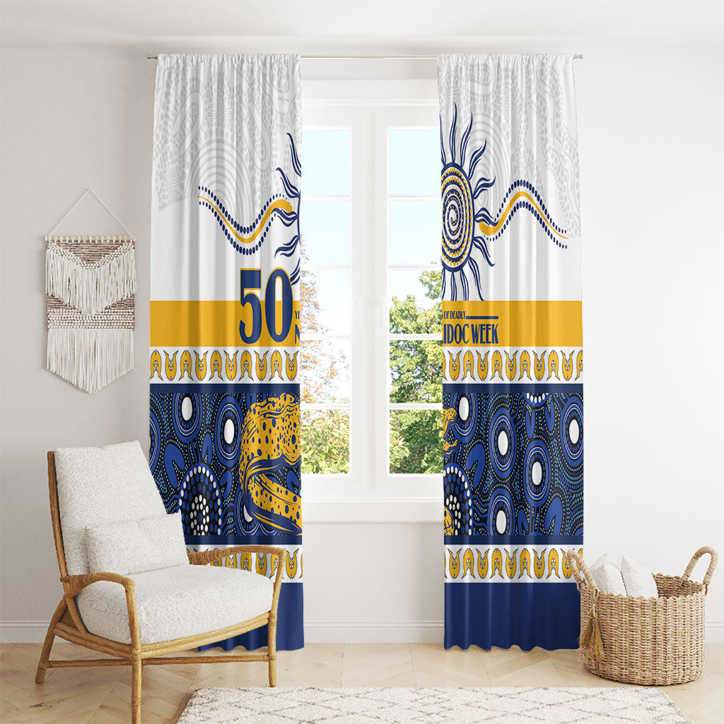 Eels NAIDOC Week Window Curtain Aboriginal Torres Strait Islanders Vibe