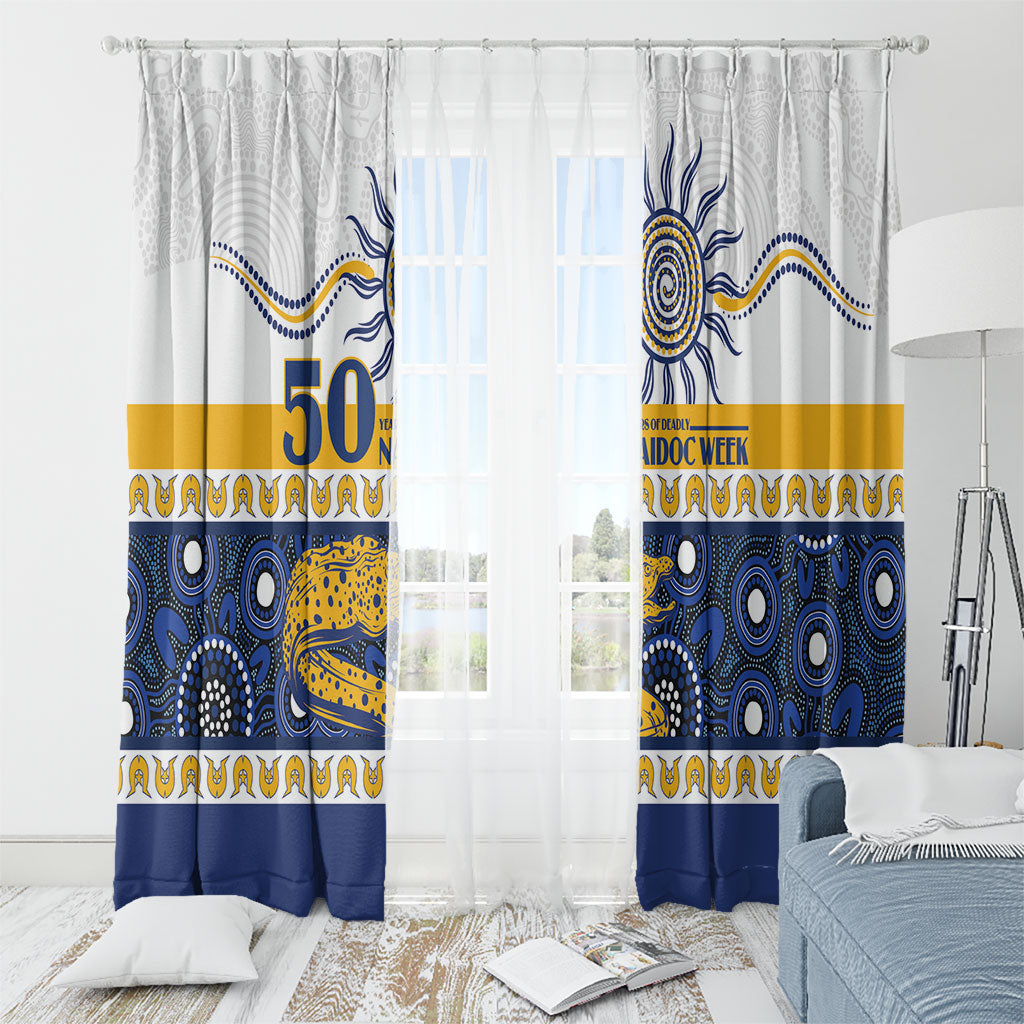 Eels NAIDOC Week Window Curtain Aboriginal Torres Strait Islanders Vibe