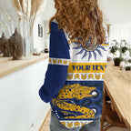 Eels NAIDOC Week Personalised Women Casual Shirt Aboriginal Torres Strait Islanders Vibe