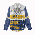Eels NAIDOC Week Personalised Women Casual Shirt Aboriginal Torres Strait Islanders Vibe