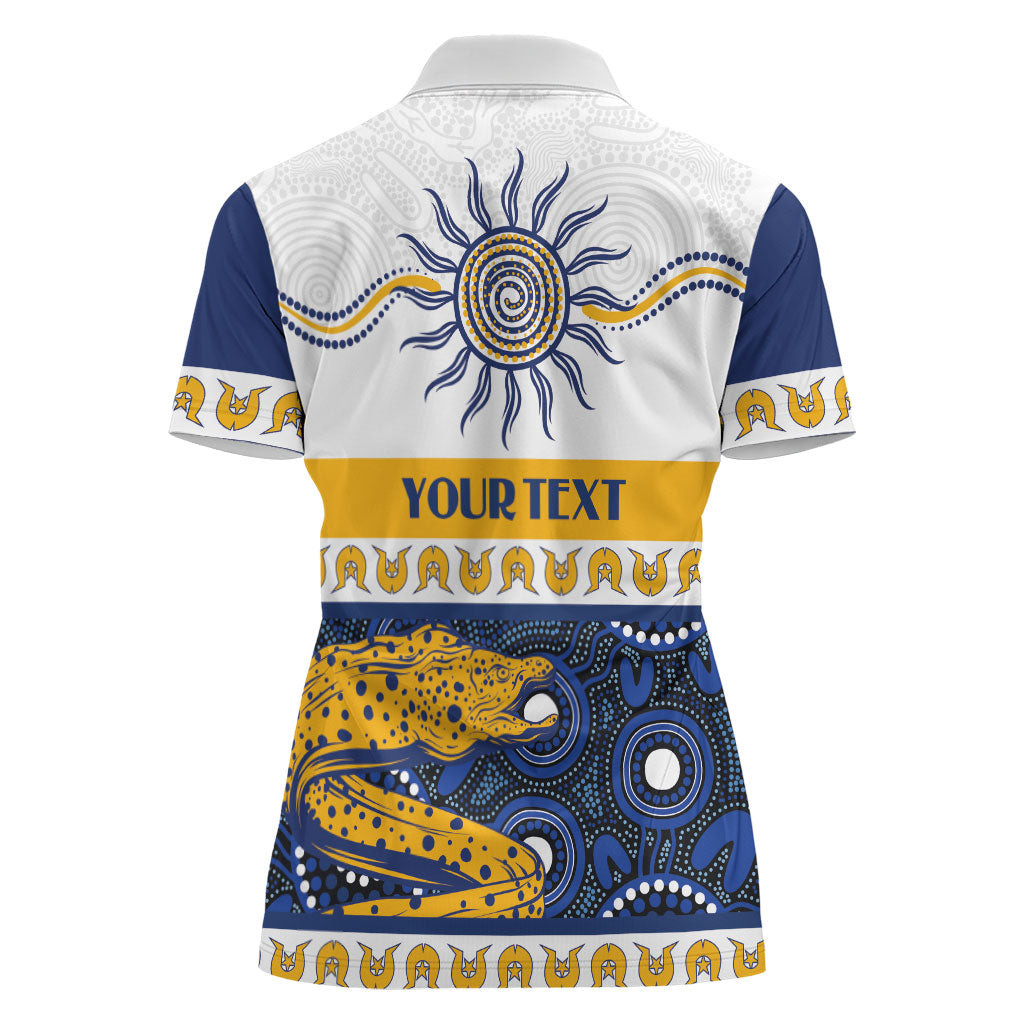 Eels NAIDOC Week Personalised Women Polo Shirt Aboriginal Torres Strait Islanders Vibe