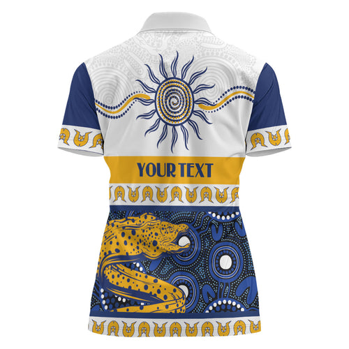 Eels NAIDOC Week Personalised Women Polo Shirt Aboriginal Torres Strait Islanders Vibe