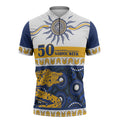 Eels NAIDOC Week Personalised Zipper Polo Shirt Aboriginal Torres Strait Islanders Vibe