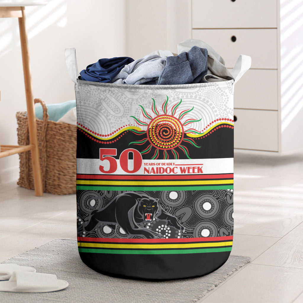 Panthers NAIDOC Week Laundry Basket Aboriginal Torres Strait Islanders Vibe