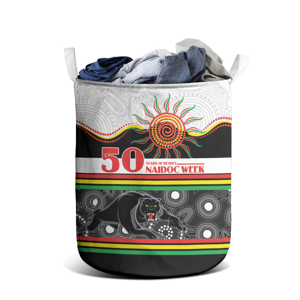 Panthers NAIDOC Week Laundry Basket Aboriginal Torres Strait Islanders Vibe