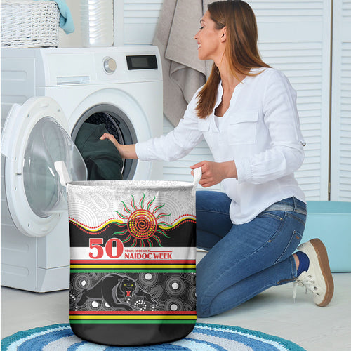 Panthers NAIDOC Week Laundry Basket Aboriginal Torres Strait Islanders Vibe
