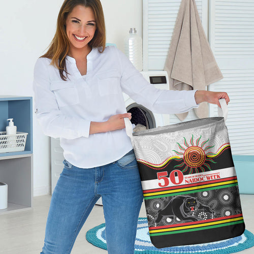 Panthers NAIDOC Week Laundry Basket Aboriginal Torres Strait Islanders Vibe
