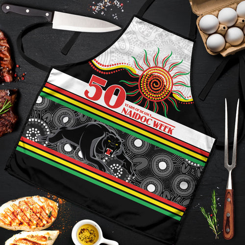 Panthers NAIDOC Week Apron Aboriginal Torres Strait Islanders Vibe
