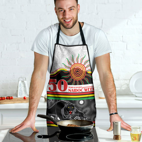 Panthers NAIDOC Week Apron Aboriginal Torres Strait Islanders Vibe