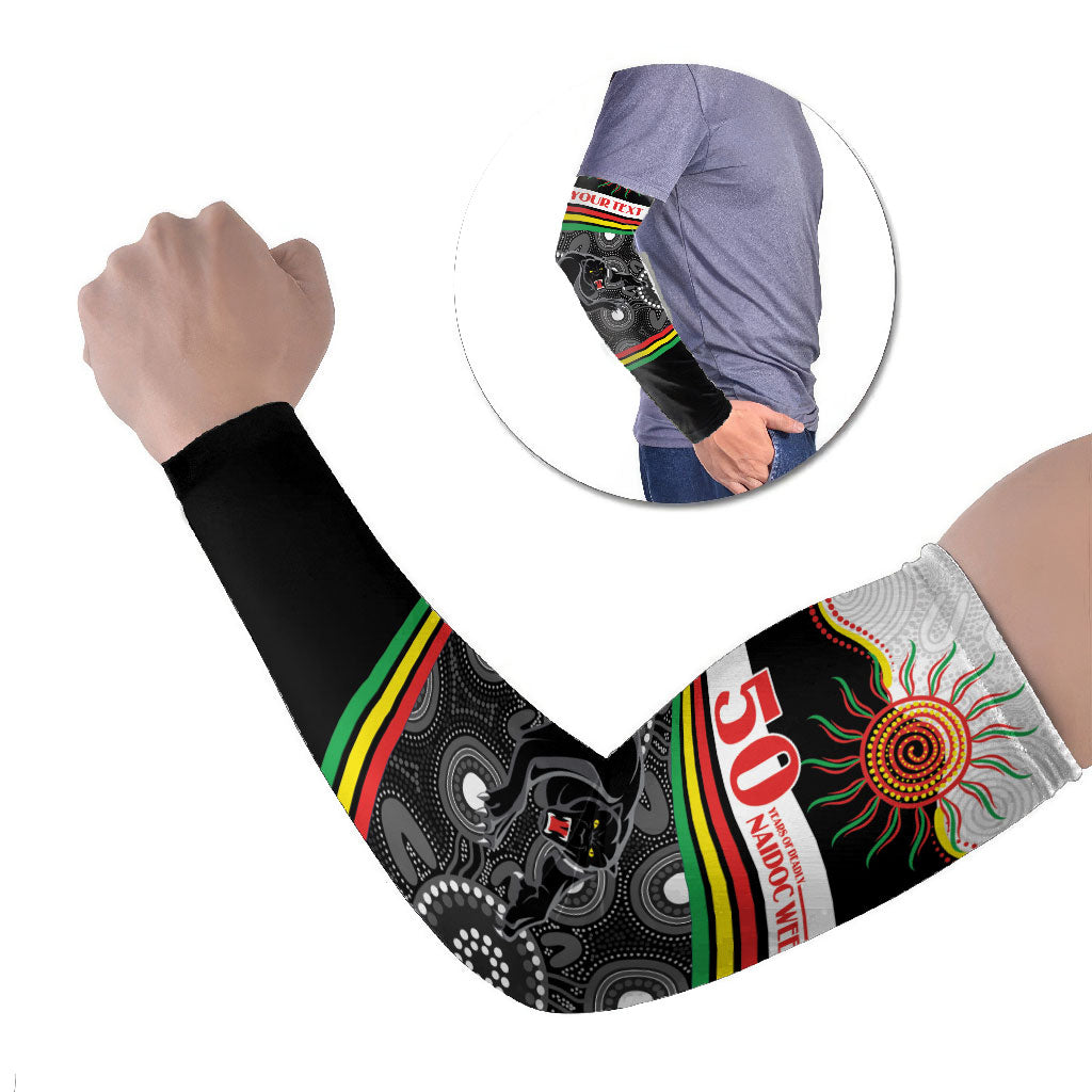 Panthers NAIDOC Week Personalised Arm Sleeves Aboriginal Torres Strait Islanders Vibe