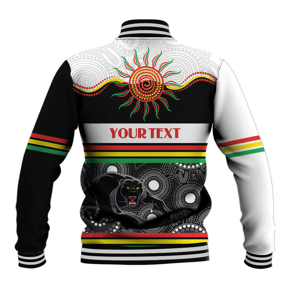 Panthers NAIDOC Week Personalised Baseball Jacket Aboriginal Torres Strait Islanders Vibe