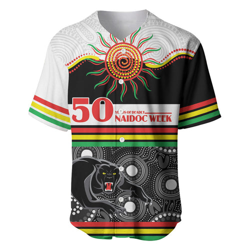 Panthers NAIDOC Week Personalised Baseball Jersey Aboriginal Torres Strait Islanders Vibe