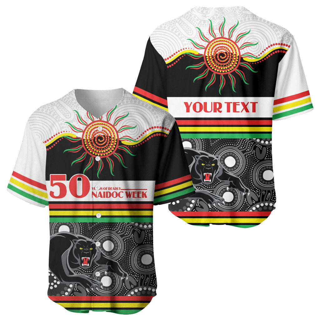 Panthers NAIDOC Week Personalised Baseball Jersey Aboriginal Torres Strait Islanders Vibe