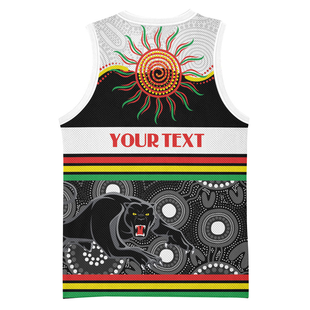 Panthers NAIDOC Week Personalised Basketball Jersey Aboriginal Torres Strait Islanders Vibe