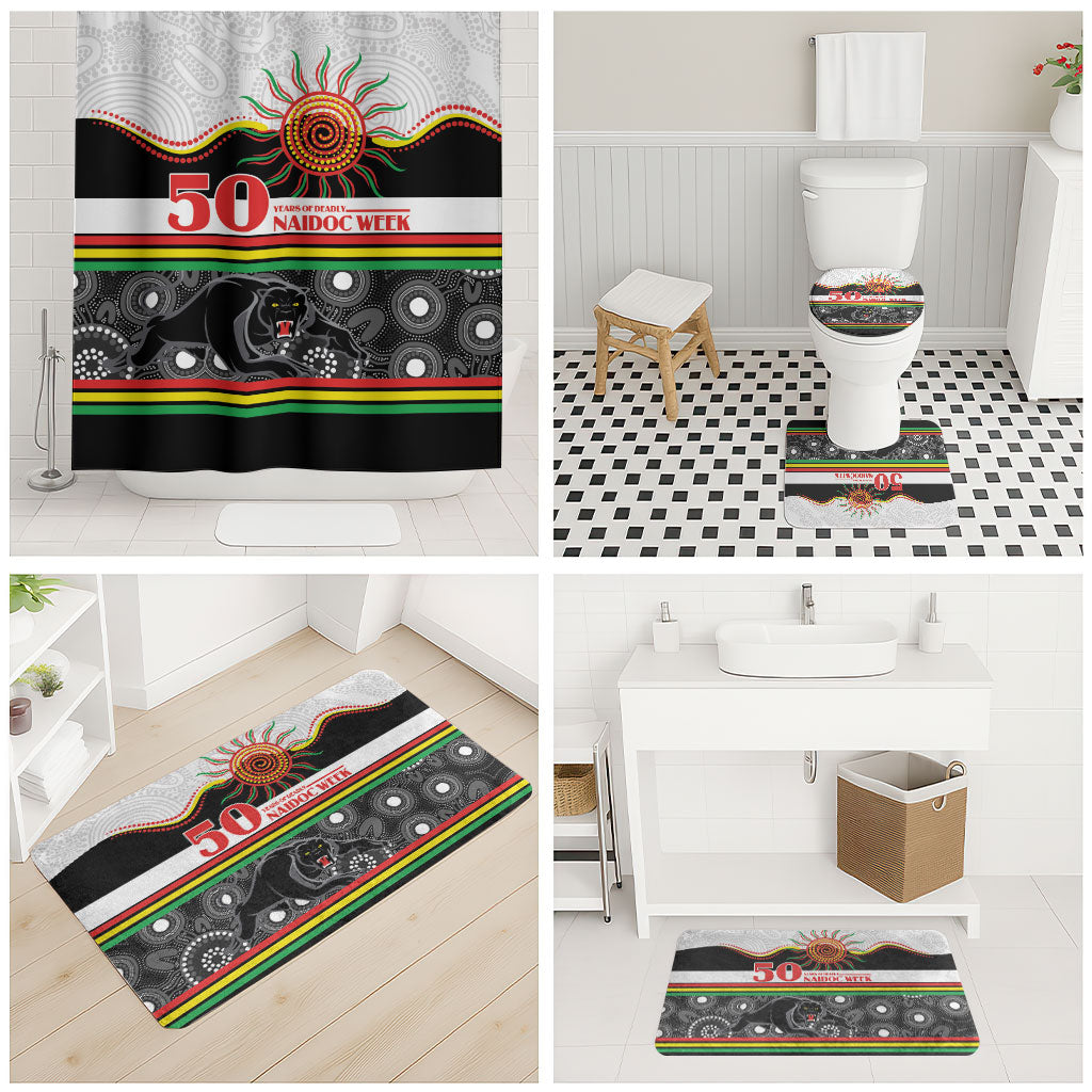 Panthers NAIDOC Week Bathroom Set Aboriginal Torres Strait Islanders Vibe