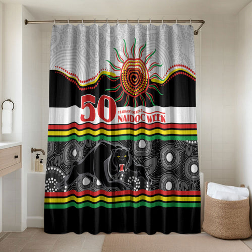 Panthers NAIDOC Week Bathroom Set Aboriginal Torres Strait Islanders Vibe