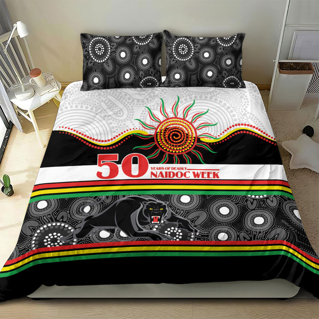 Panthers NAIDOC Week Bedding Set Aboriginal Torres Strait Islanders Vibe