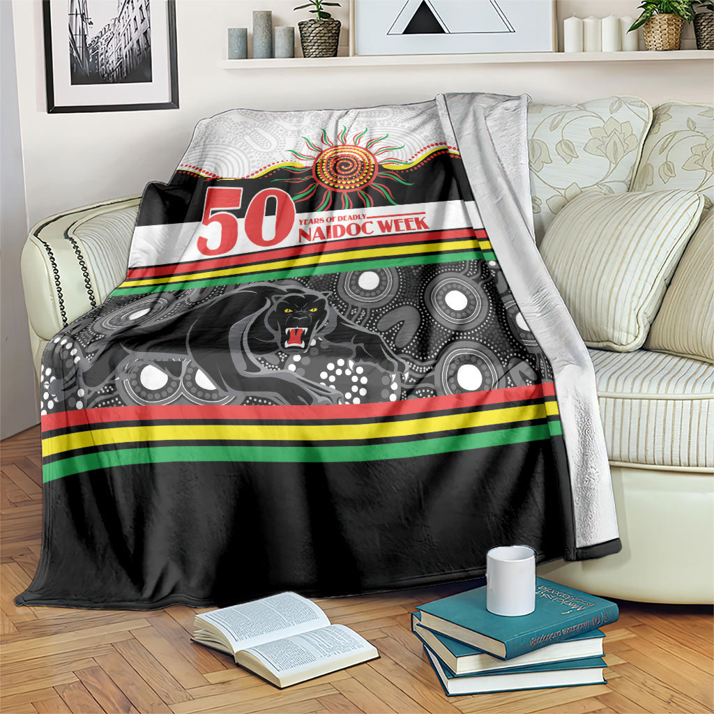 Panthers NAIDOC Week Blanket Aboriginal Torres Strait Islanders Vibe