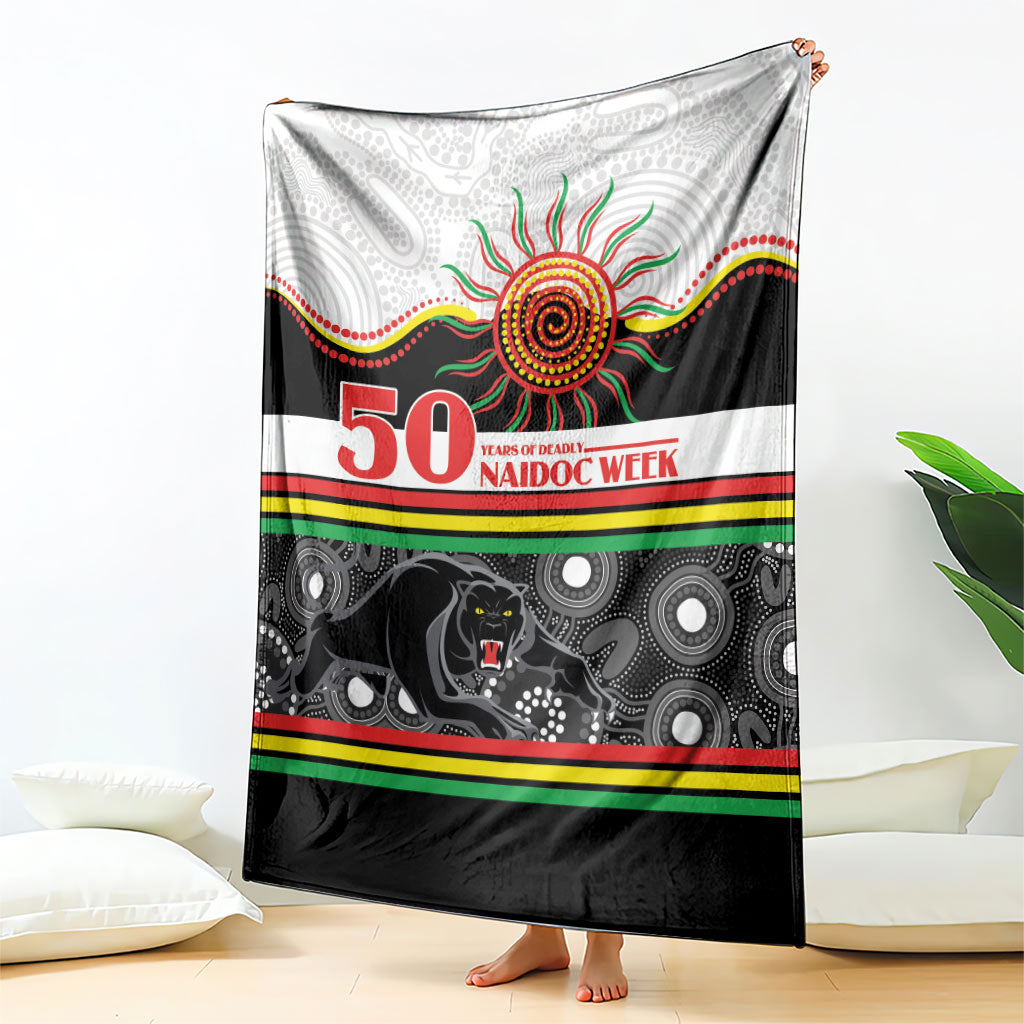 Panthers NAIDOC Week Blanket Aboriginal Torres Strait Islanders Vibe