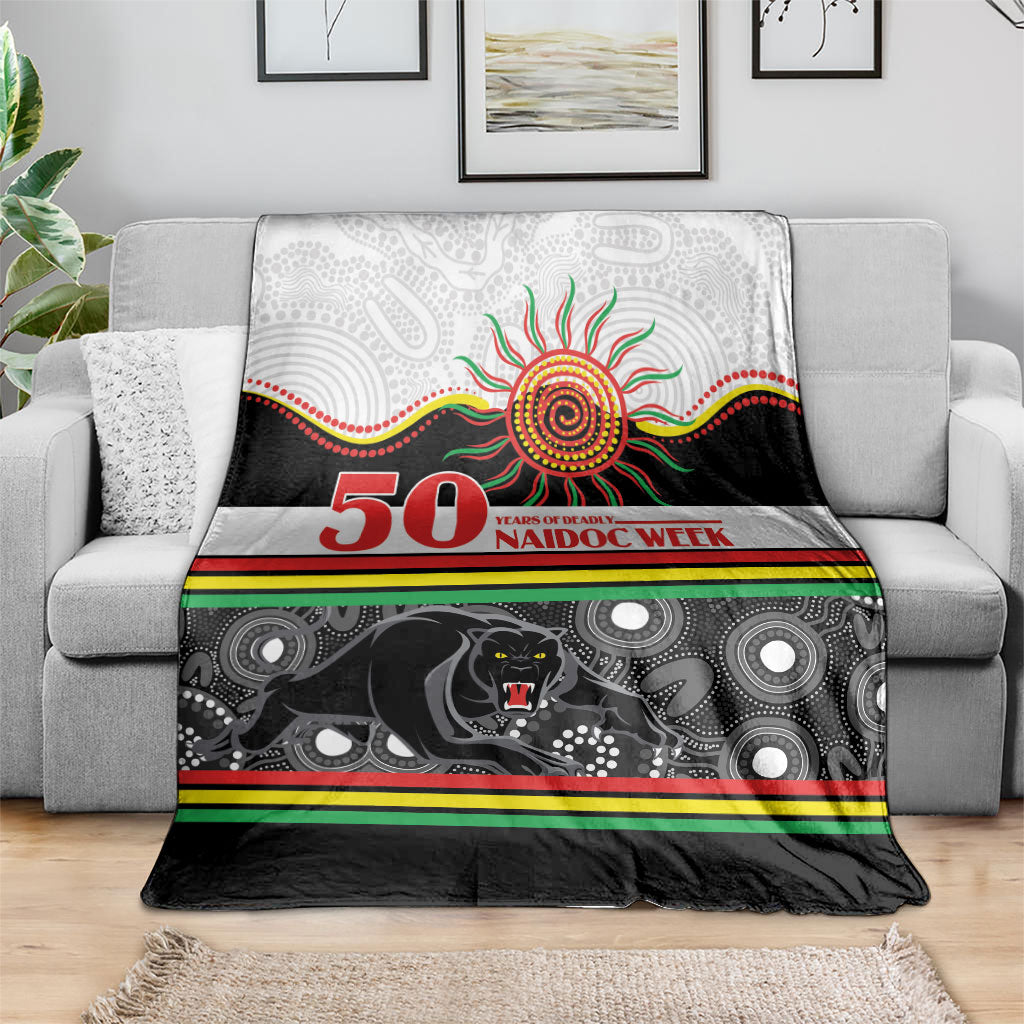 Panthers NAIDOC Week Blanket Aboriginal Torres Strait Islanders Vibe
