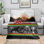 Panthers NAIDOC Week Blanket Aboriginal Torres Strait Islanders Vibe
