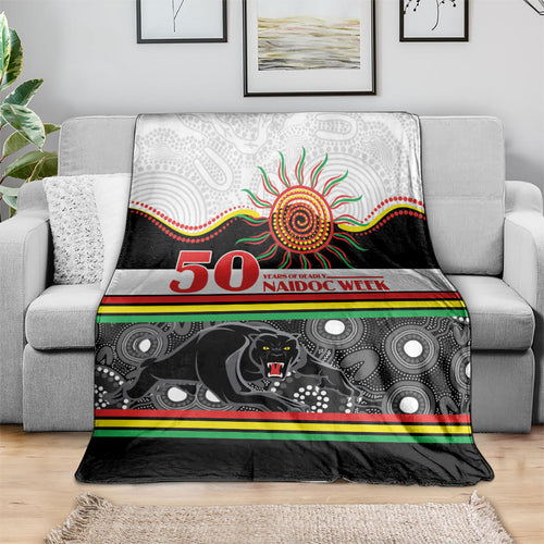 Panthers NAIDOC Week Blanket Aboriginal Torres Strait Islanders Vibe