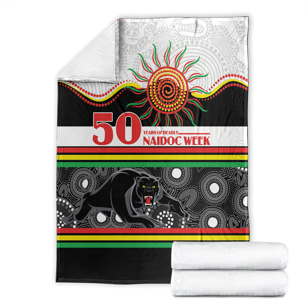 Panthers NAIDOC Week Blanket Aboriginal Torres Strait Islanders Vibe