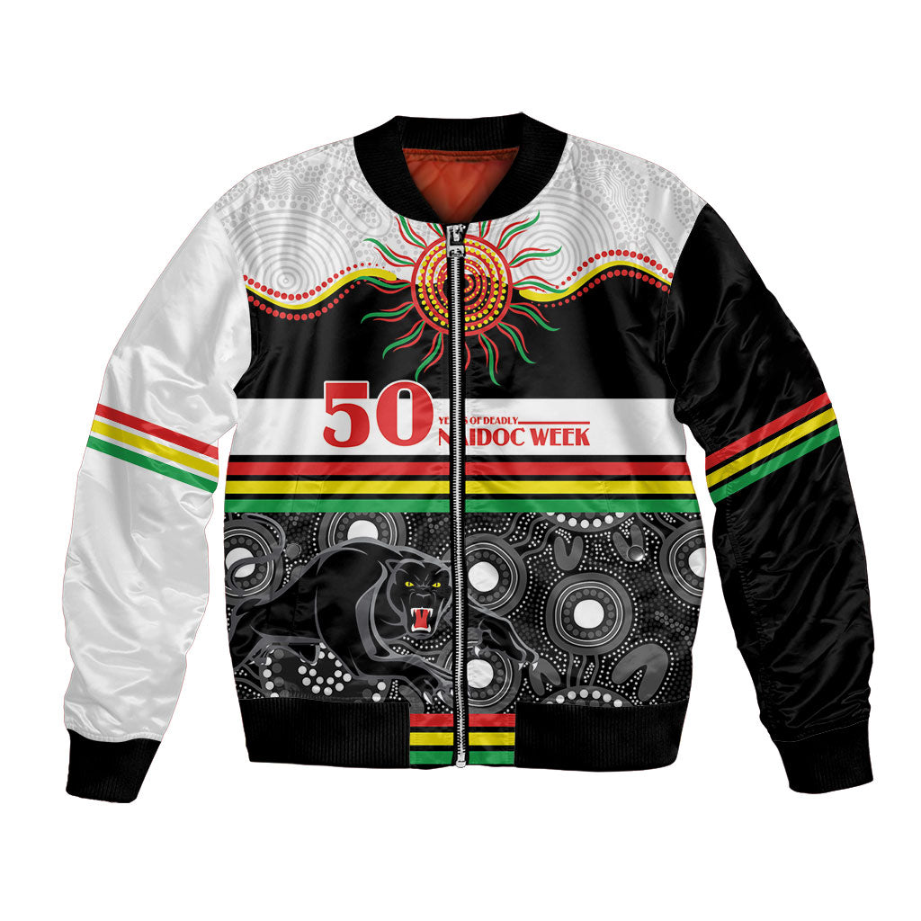 Panthers NAIDOC Week Personalised Bomber Jacket Aboriginal Torres Strait Islanders Vibe