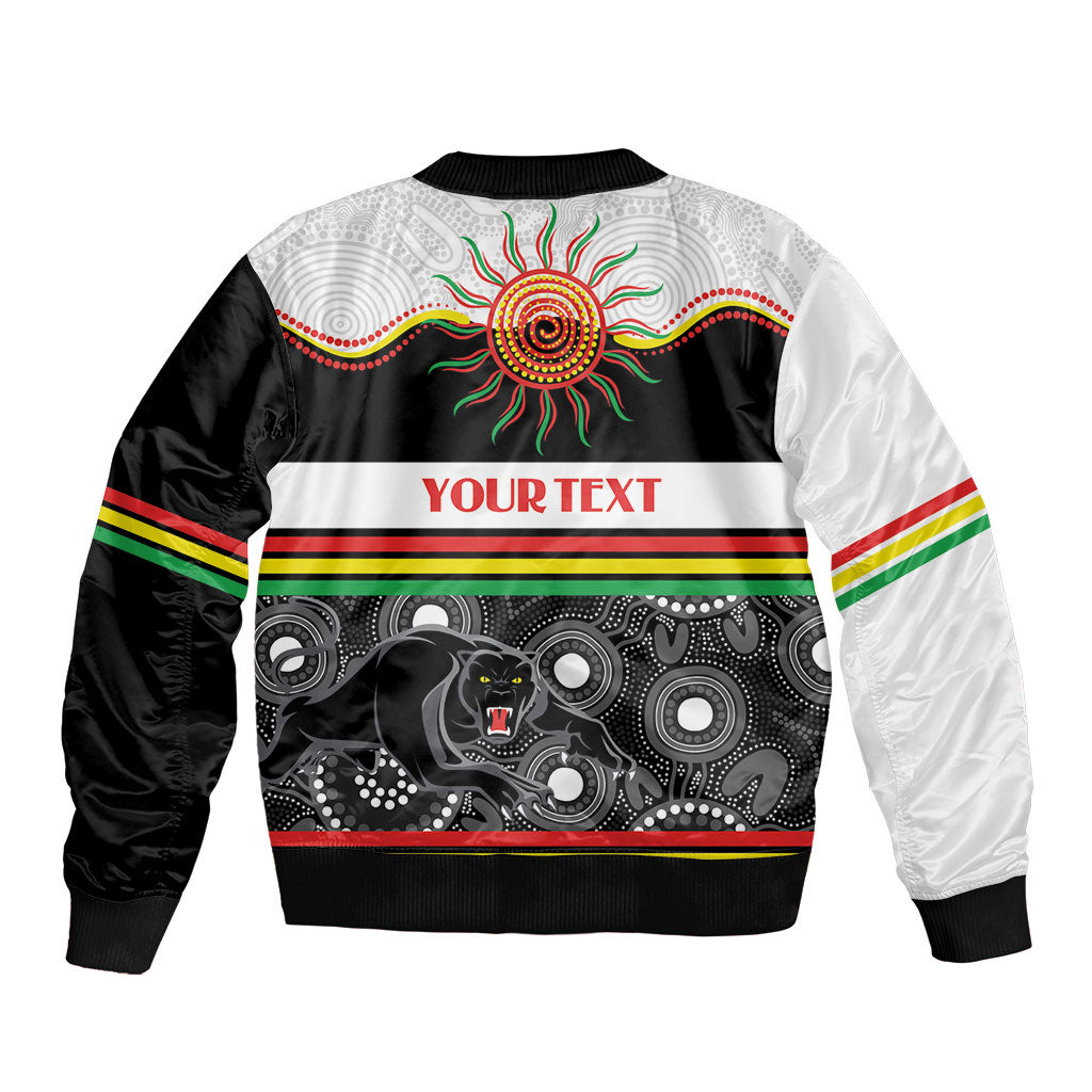 Panthers NAIDOC Week Personalised Bomber Jacket Aboriginal Torres Strait Islanders Vibe