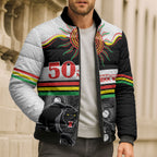 Panthers NAIDOC Week Personalised Bomber Puffer Jacket Aboriginal Torres Strait Islanders Vibe