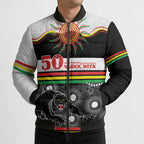 Panthers NAIDOC Week Personalised Bomber Puffer Jacket Aboriginal Torres Strait Islanders Vibe