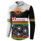 Panthers NAIDOC Week Personalised Button Sweatshirt Aboriginal Torres Strait Islanders Vibe