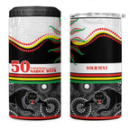Panthers NAIDOC Week Personalised 4 in 1 Can Cooler Tumbler Aboriginal Torres Strait Islanders Vibe