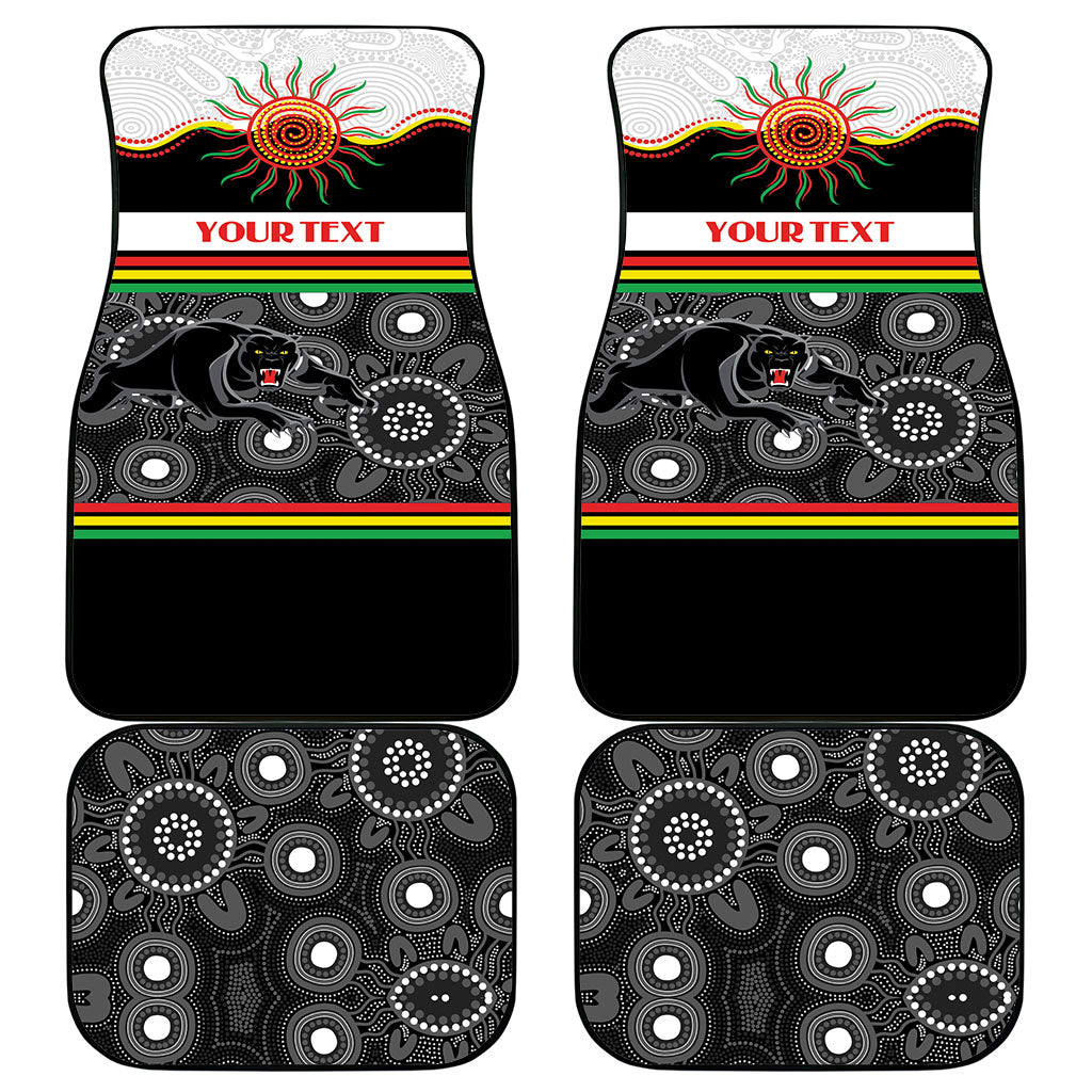 Panthers NAIDOC Week Personalised Car Mats Aboriginal Torres Strait Islanders Vibe