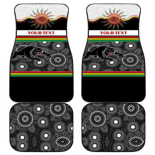 Panthers NAIDOC Week Personalised Car Mats Aboriginal Torres Strait Islanders Vibe