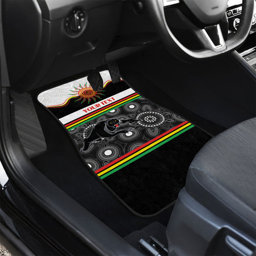 Panthers NAIDOC Week Personalised Car Mats Aboriginal Torres Strait Islanders Vibe