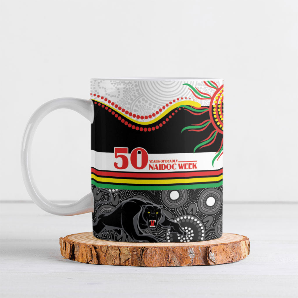 Panthers NAIDOC Week Personalised Ceramic Mug Aboriginal Torres Strait Islanders Vibe